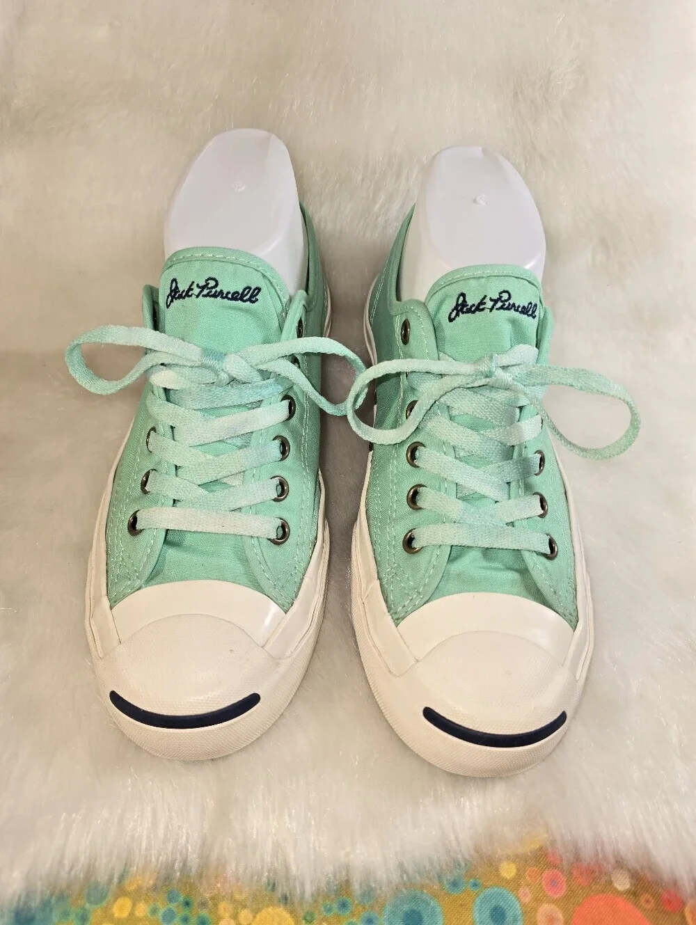 Converse Jack Purcell Ox Unisex Mint Green Canvas Sneakers